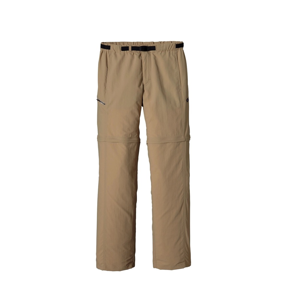 Patagonia Gi III Zip-Off Pants Convertible Mens Medium Tan Khaki Hiking Utility